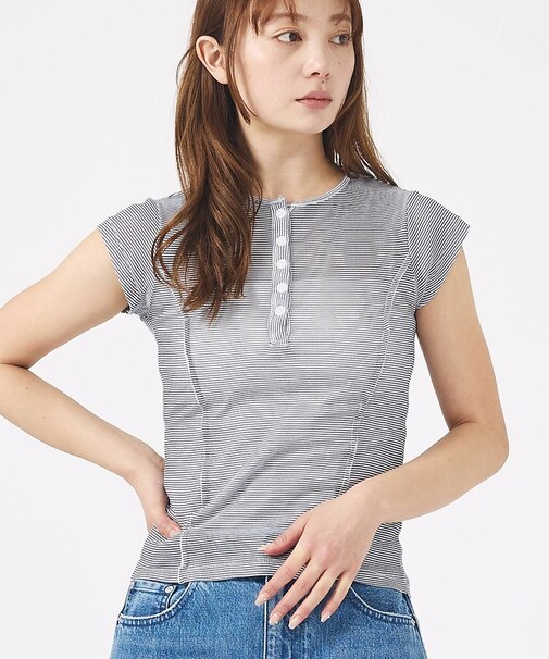【MILLER/ミラー】Light Prib Henly S/S Tee / ラ