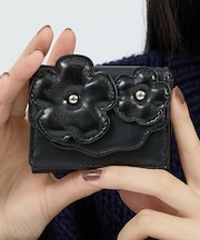 【Casselini/キャセリーニ】フラワーぷっくりウォレット/財布/花【WEB