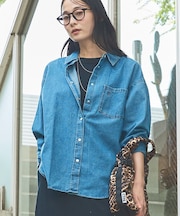 【SOMETHING/サムシング】BIG DENIM SHIRT/デニムシャツ/