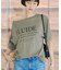 ドローコードシアーロゴTシャツ / ボートネック
