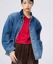 【REMI RELIEF/レミレリーフ】9.5ozネップDENIMカバーオール(