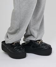 【SUBU/スブ】LOAFER/厚底ローファー/冬用サンダル