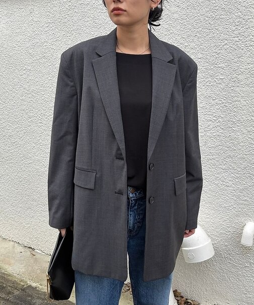 【MICA&DEAL /マイカアンドディール】big tailored JK ビ
