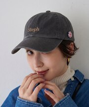 【TICCA/ティッカ】ロゴ刺繍ローキャップ/缶バッチ付き