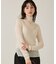【冬の主役レイヤード】ウールカシミアシアータートルニット