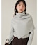 ご好評につき再入荷！【新色追加！25AW】アシメスヌードリブニット/スヌード取り