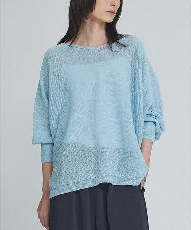 【夏まで快適に着られる】camifineニットプルオーバー
