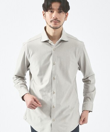 【FLEX SHIRTS】36ゲージ コットン モクロディ シャツ