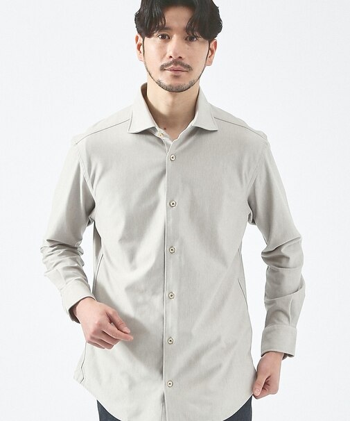 【FLEX SHIRTS】36ゲージ コットン モクロディ シャツ