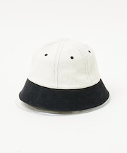 <BASIQUENTI>【消臭&抗菌】2トーン コーデュロイ クルーハット/メト