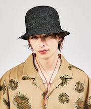 【RUBEN/ルーベン】RAFFIA BELLHAT/ラフィアボールハット