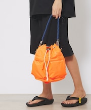 【cheek/チーク】kinchaku code2WAY tote/巾着2WAY