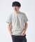 ジオメトリック柄 クルーネック 半袖 Tシャツ