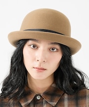【RUBEN/ルーベン】BASIC BOWLER FELT HAT/ベーシックボ