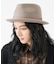 【RUBEN/ルーベン】SOLID ALLUP FELT HAT/ソリッドアルプ