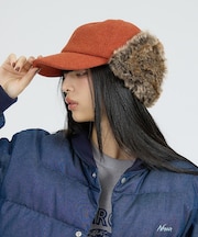 【RUBEN/ルーベン】WOOL LIKED EARCOVE CAP/ウールライ