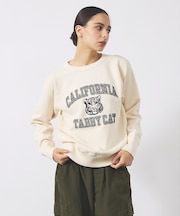 【MIXTA/ミクスタ】TABBY CAT CREW NECK SWEAT /M