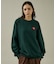 【POLER / ポーラー】HEART LOGO EMBROIDERY CREW