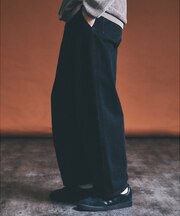 【ウォッシュ加工】12.5oz デニム パンツ / カーブデニム