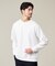 【ソフトタッチ】フクレジャガード 千鳥柄 長袖Tシャツ