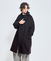 【TICCA/ティッカ】別注 ウール テントコート / チェスターコート