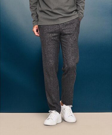 【カシミヤブレンド】ウール ツイルスラックス / セットアップ対応