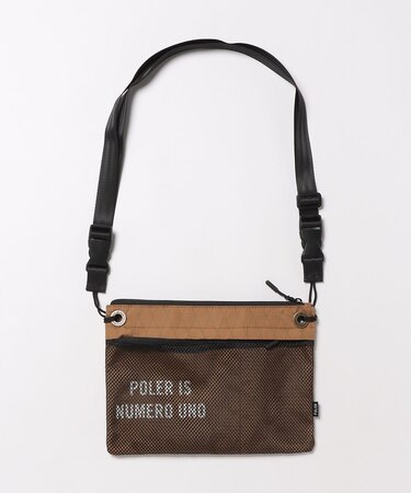 【POLER / ポーラー】X-CLOTH SACOCHE / X-CLOTHサ