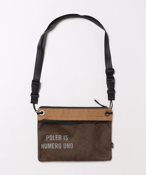 【POLER / ポーラー】X-CLOTH SACOCHE / X-CLOTHサ