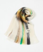 【814 EZCARAY】MOHAIR TARTAN モヘヤ マフラー
