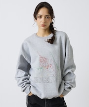 【EVANGELION x FRUIT OF THE LOOM】刺繍 クルーネッ
