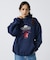 【FRUIT OF THE LOOM】FTL×EVA ロゴプリントフーディー /