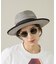 【RUBEN/ルーベン】STRAW LONGBRIM CODEHAT/ストローロ