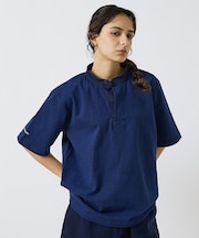 【BARBARIAN / バーバリアン】Henley Collar Short