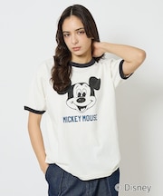 【JOHNBULL/ジョンブル】MICKEY MOUSE RINGER T/ミッ