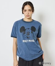 【JOHNBULL/ジョンブル】MICKEY MOUSE RINGER T/ミッ
