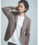 【セットアップ対応】スーパーストレッチ リネンジャケット/ FLEX JACKE