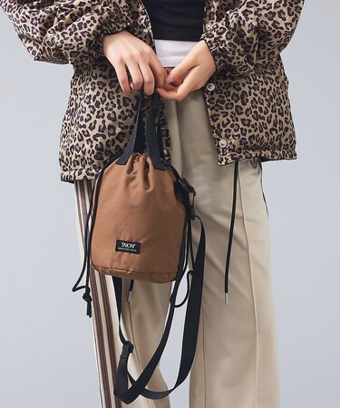 【TAION/タイオン】NON DOWN MOUNTAIN BUCKET BAG