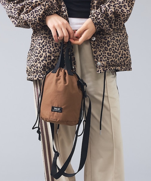 【TAION/タイオン】NON DOWN MOUNTAIN BUCKET BAG