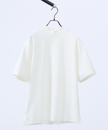 【接触冷感】モックネック Tシャツ / COVEROSS(R)