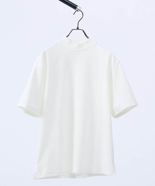 【接触冷感】モックネック Tシャツ / COVEROSS(R)