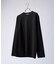 【SMART CLOSET/WEB限定】抗菌防臭 ポンチモックネック 長袖Tシャ