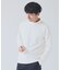 【SMART CLOSET/WEB限定】抗菌防臭 ポンチモックネック 長袖Tシャ