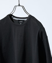 シュリンク天竺 クルーネック半袖Tシャツ