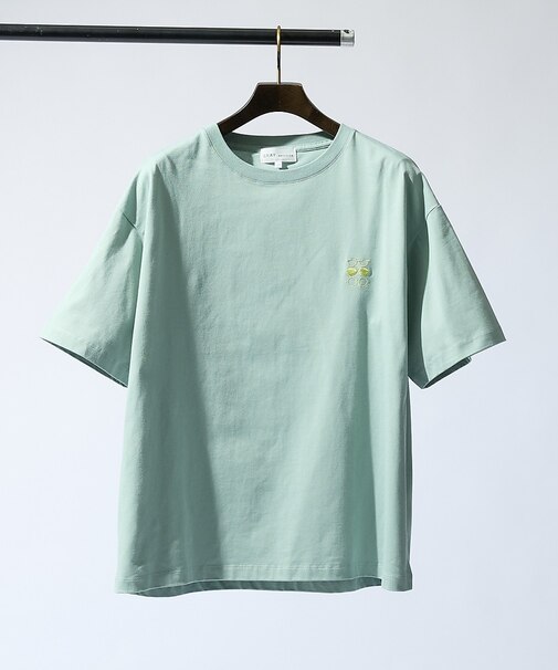 【アイコン刺繍】ボックスシルエット Tシャツ