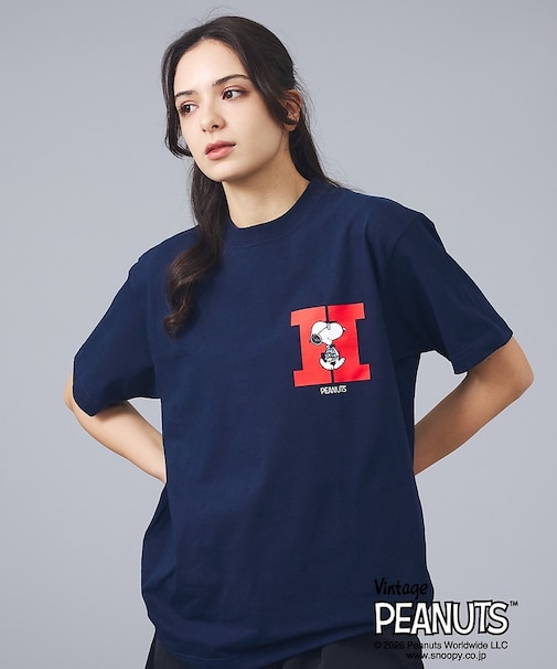 【PEANUTS x BEEFY-T】クルーネック半袖Tシャツ / 26SS /