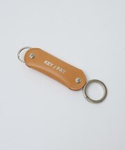 【1/2HALF / ハーフ】 KEY/PAY イタリアンレザーキーホルダー/
