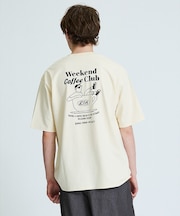 COFFEE CLUB バックプリントTシャツ / オーバーサイズ/ LE TR