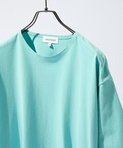 圧着 シームレスTシャツ / リラックスフィット