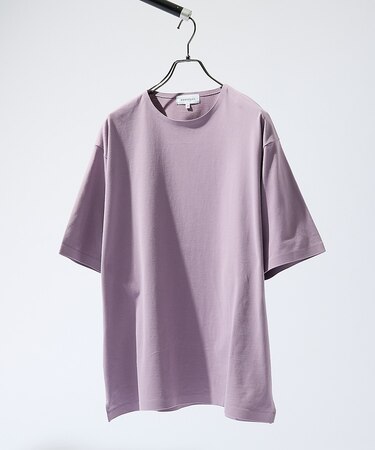 圧着 シームレスTシャツ / リラックスフィット
