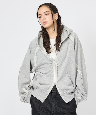 【RUSSELL×jieDa】 Campus Sweat Zip Hoodie